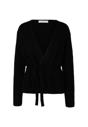 Selected, Strickjacke - black