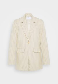 SLIT BLAZER - Κοντό παλτό - oatmeal/grey