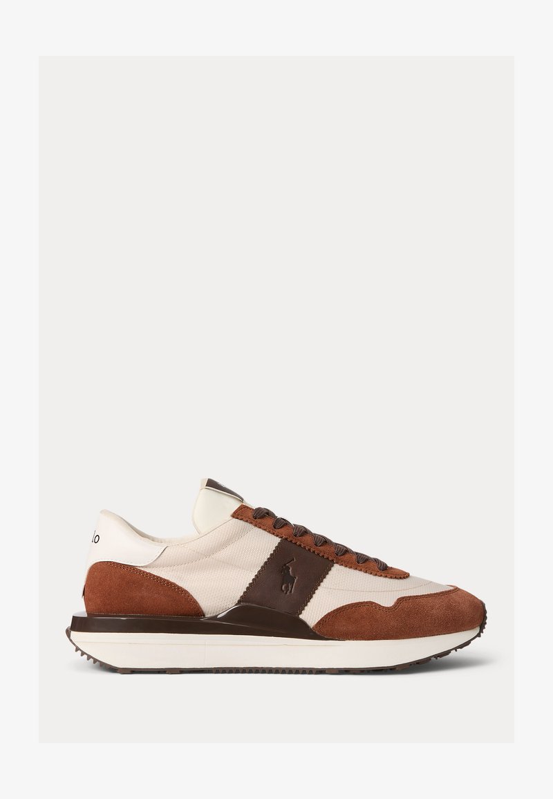 Polo Ralph Lauren TRAIN 89 SUEDE-PANELED SNEAKER UNISEX - Sportbačiai - classic tan/cinnamon