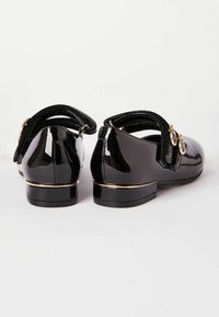 Lipsy BLOCK HEEL DOUBLE STRAP MARY JANE SCHOOL - Balerínky s remienkom okolo členku - black