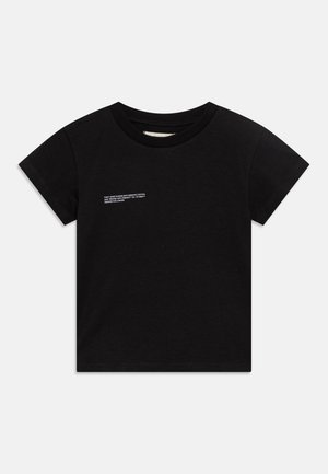 PANGAIA KIDS MIDWEIGHT UNISEX - Print T-shirt - black