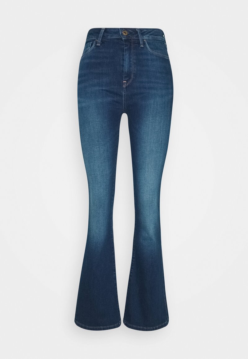 Pepe Jeans Flared Jeans donkerblauw denim