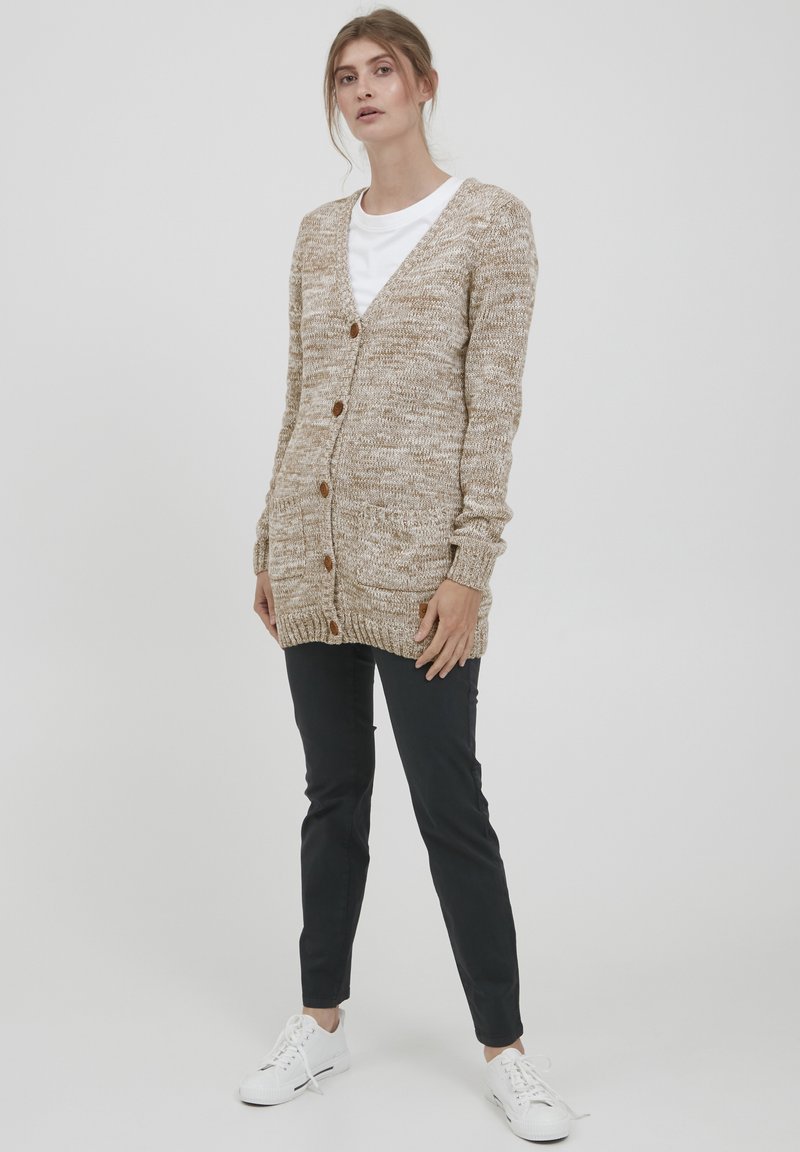 Damen Strickjacken | Oxmo OXPHILEMONA Strickjacke dune/beige - RH51456 Damen Strickjacken | Oxmo OXPHILEMONA Strickjacke dune/beige - RH51456