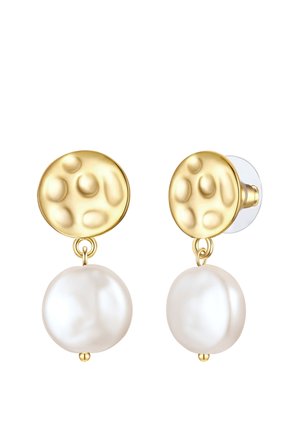 PERLE SYNTH MODESCH - Ohrringe - gelbgoldfarben