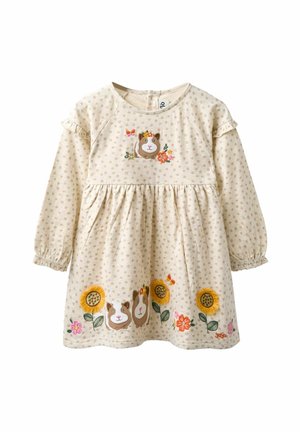 Jerseyklänning - natural cream guinea pig