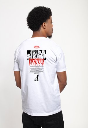 HORRORLINE-DRACULA-BITES - Print T-shirt - white
