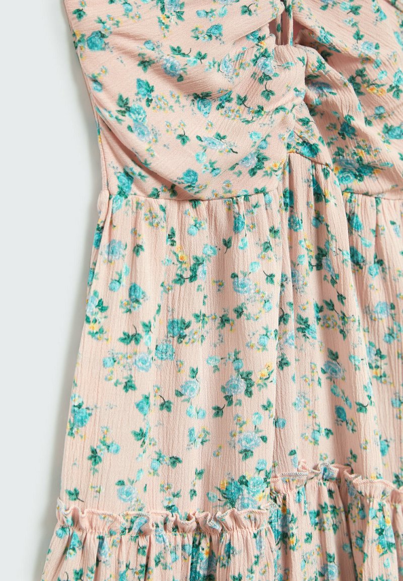 Damen Freizeitkleider | Stradivarius MIT PRINT UND SCHLITZEN Freizeitkleid pink/mehrfarbig - KZ92663 Damen Freizeitkleider | Stradivarius MIT PRINT UND SCHLITZEN Freizeitkleid pink/mehrfarbig - KZ92663