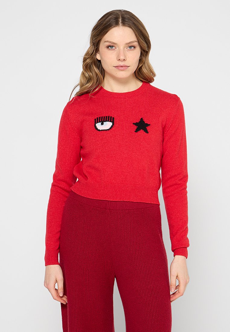 CHIARA FERRAGNI Trui rood CHIARA FERRAGNI Trui rood