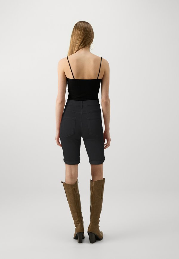 ONLRAIN LIFE MID LONG - Denim shorts3