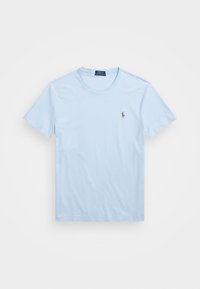 CUSTOM SLIM FIT SOFT COTTON T-SHIRT - T-paita - office blue