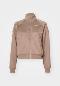 Jakna za treniranje - mink brown/white