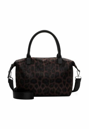 SHOPPER COLOMBES RUE 09 - Shopping bag - brown black
