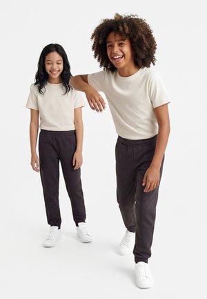 Friboo by Zalando, 3 PACK UNISEX T-SHIRT - Basic T-shirt - blue grey/mint/white