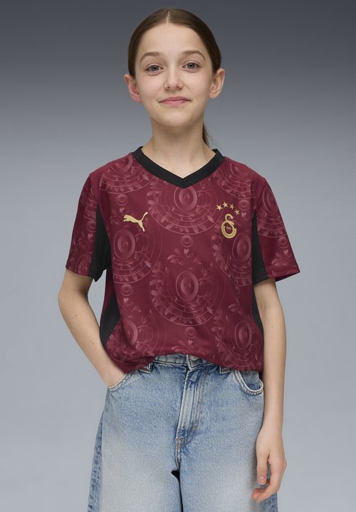 PUMA Galatasaray SK 25/26 Third Jersey Youth - Football jersey - team regal red- team gold — foto 2