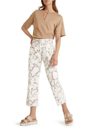 RETHINK TOGETHER - Straight leg jeans - granola