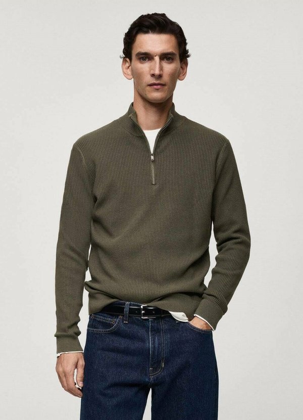 Sweatshirt - khaki