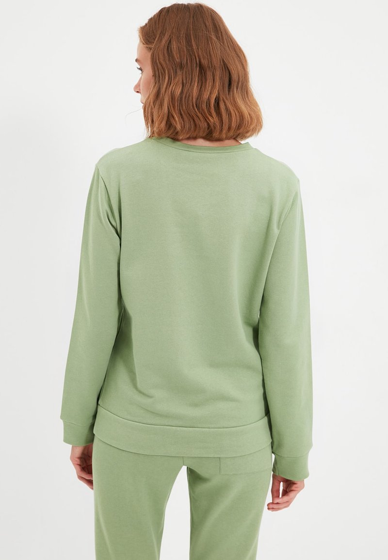 Damen Sweatshirts | Trendyol Sweatshirt green/grün - CQ20847 Damen Sweatshirts | Trendyol Sweatshirt green/grün - CQ20847