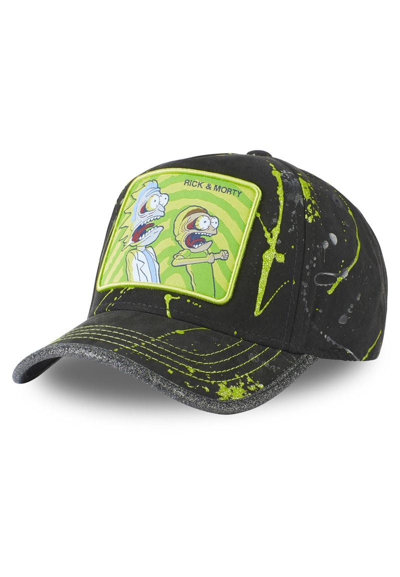 Capslab UNISEX RICK AND MORTY SNAPBACK Cap rick and morty black