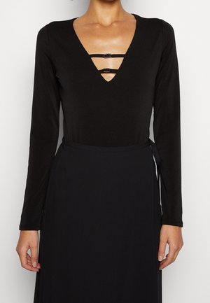 T-shirt à manches longues - black
