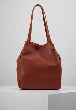 Shopping bag - cognac