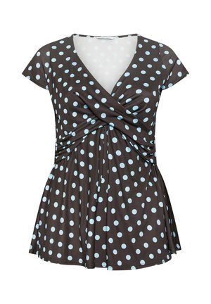 Yours Clothing, WOMEN'S GOING OUT TOPS - Blouse - chocolate