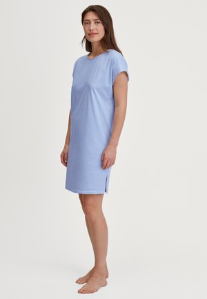 LOVELY KURZARM - Nightie - hydrangea blue