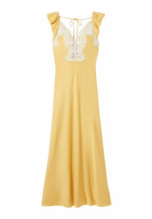 Vestido largo - jaune soleil