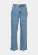 DOCKERS UTILITY PANT UNISEX - Džíny Straight Fit - medium indigo ...
