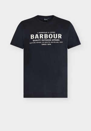 Barbour, MOORSIDE - T-Shirt print - dark navy