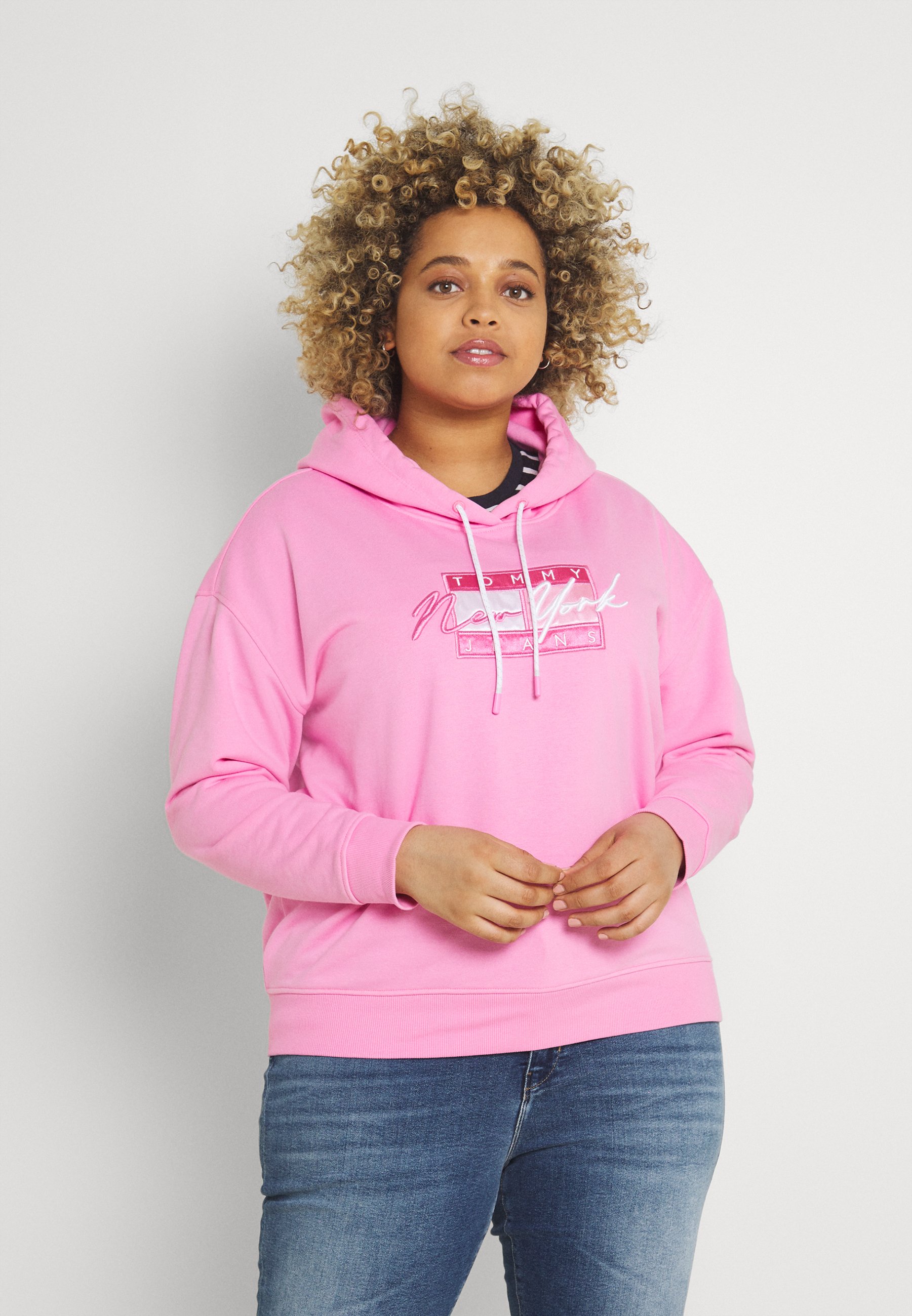Tommy Jeans Curve FLAG HOODIE 