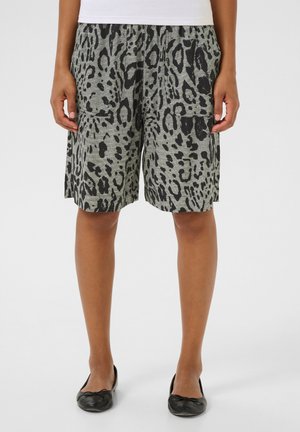 KAMILIA - Shorts - moonstruck   black animal