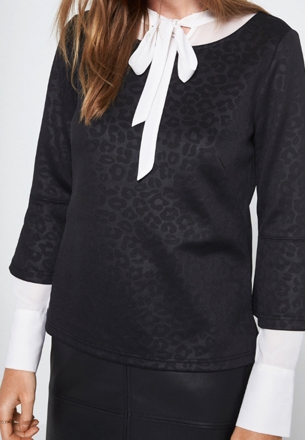 comma Longsleeve - black