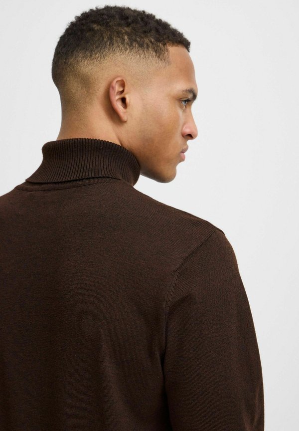 BHBRUTON roll neck knit - Jumper - chicory coffee3