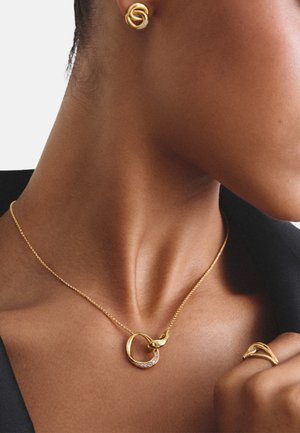 THOMAS SABO, KETTE TOGETHER MIT ZIRKONIA - Necklace - gold-coloured weiß