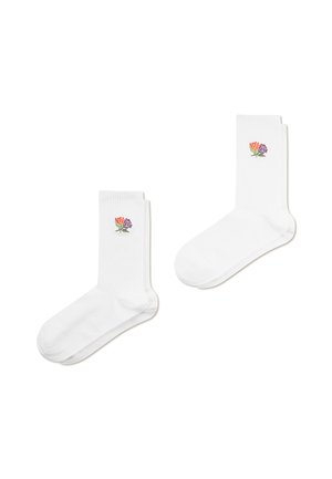 FELIPE SOCKS 2 PACK - Zeķes - white