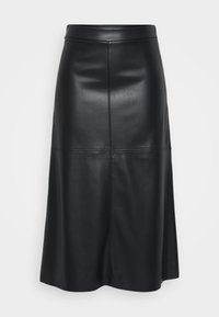 SKIRT - Saia evasé - black