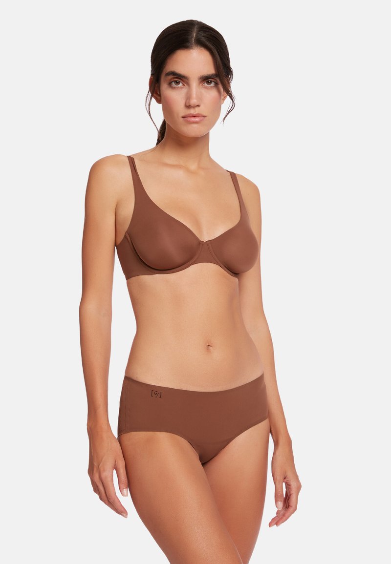 Wolford PURE - Bøjle-bh - sand