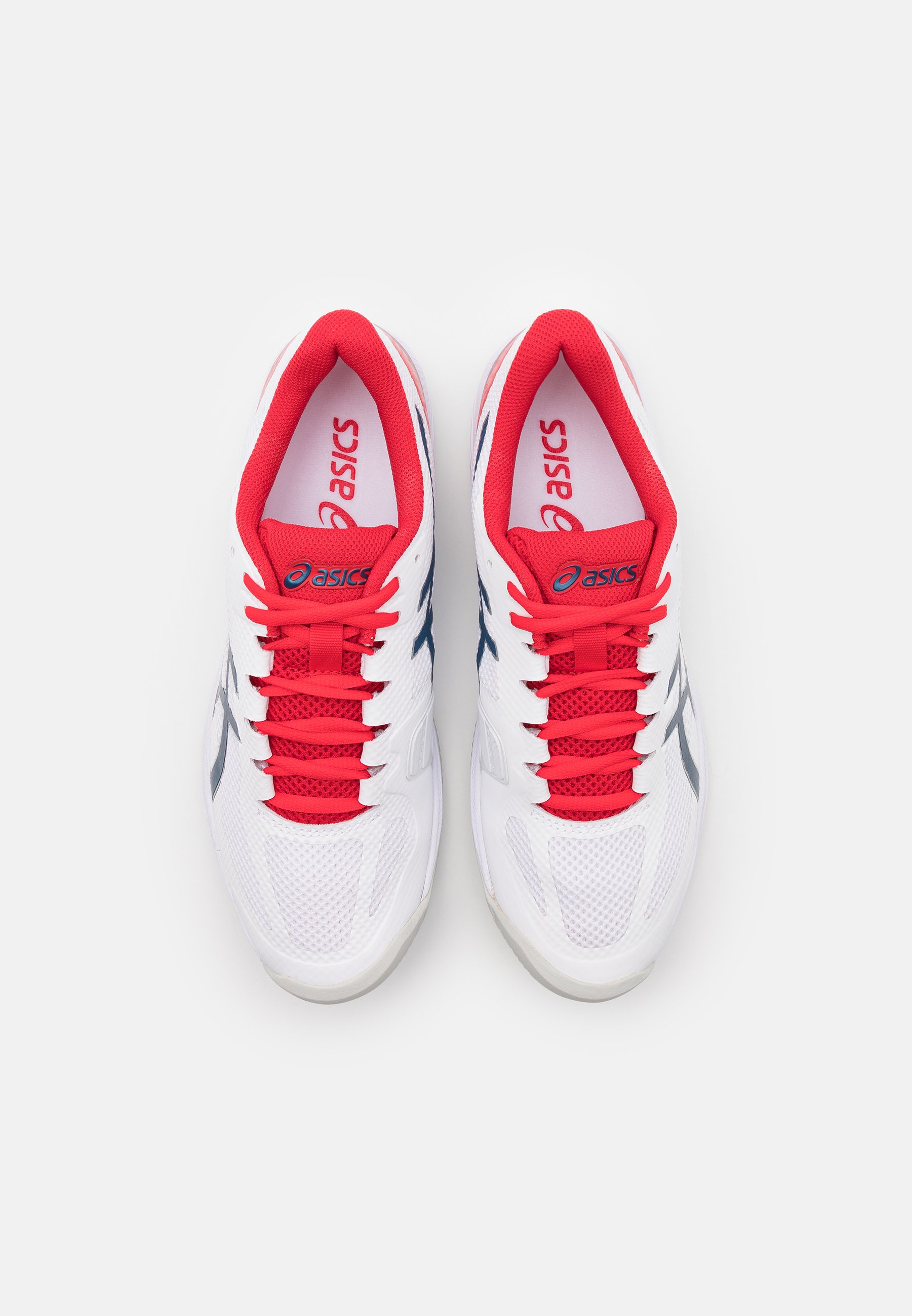 ASICS COURT SPEED FF CLAY - Teniso bateliai molio dangos kortams -  white/mako blue/balta - Zalando.lt