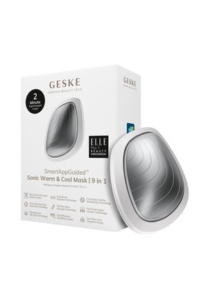 SONIC WARM COOL MASK | 9 IN 1 - Skincare tool - white