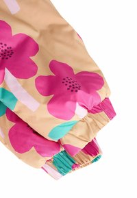 Next HOODED PUFFER - REGULAR FIT  - Abrigo de invierno - ochre yellow  pink floral