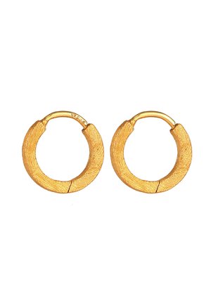 KUZZOI HOOPS MINIMAL - Uhani - gold-coloured