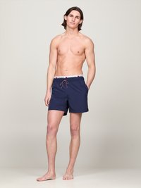 Tommy Hilfiger LOGOLINE MEDIUM DRAWSTRING - Uimashortsit - twilight navy