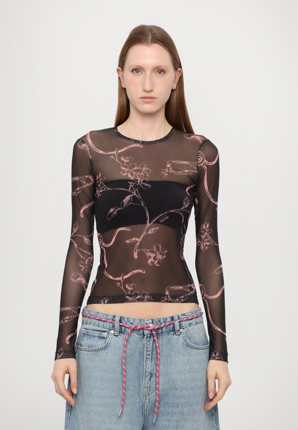 RAMAGE - Long sleeved top - fantasia nero