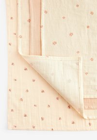 Next 4 PACK - REGULAR FIT - Muslintæppe - neutral ditsy printed