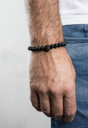 REGIS - Armband - black speckle