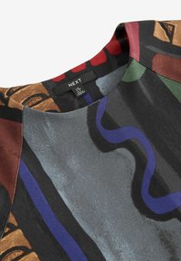 Next REGULAR FIT - SHORT SLEEVE CREPE BOXY - T-shirts print - navy print
