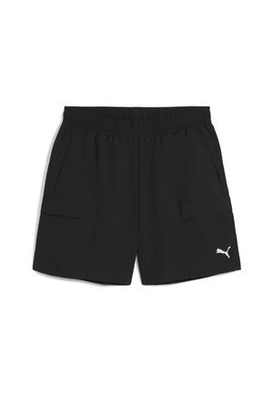 Puma, WARDROBE ESS RELAXED 6" CARGOSHORTS - Lühikesed püksid - black