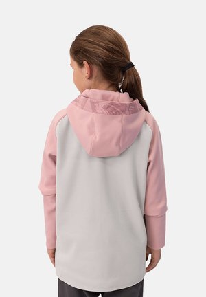 JAKO FUSSBALL-TEAM ICONIC KAPUZEN - Sweatjacke - graurosa