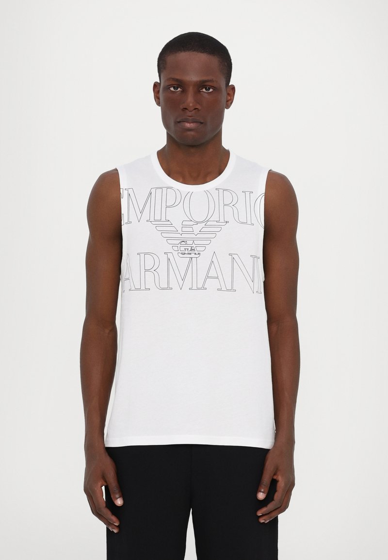 Emporio Armani - SLEEVELESS  - Débardeur - white, Agrandir