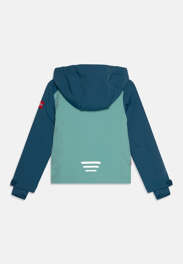 GIRLS KRISTIANSAND - Soft shell jacket - aqua haze2